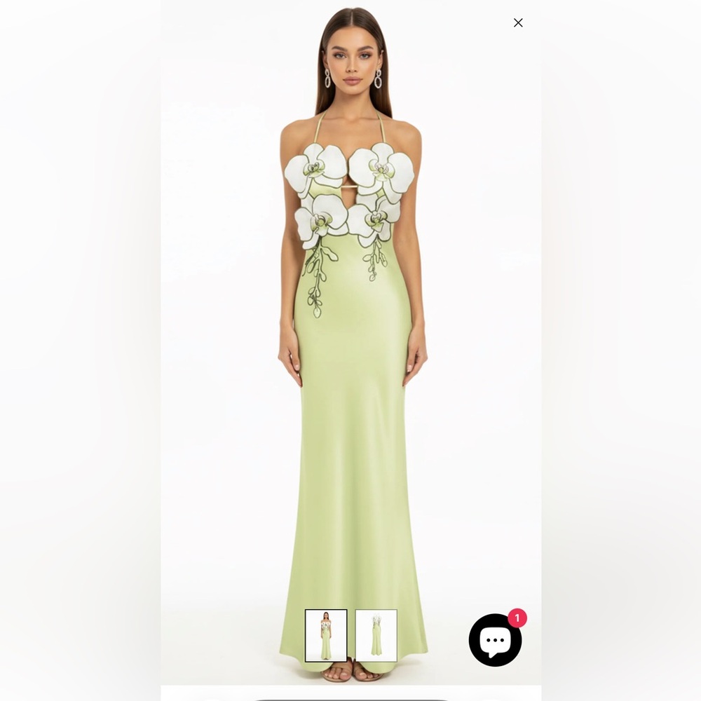 Never worn! Arrived late! Tags on!!! Absolutely beautiful!